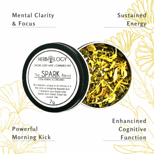 Herbology Spark Blend: Natural Energy & Focus Booster