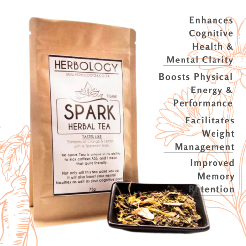 Herbology Spark Tea: For Energy, Focus & Vitality