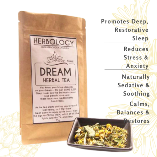 Herbology Dream Sleep Tea: Deeply Sedative And Nutritive