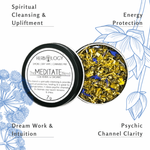 Herbology Meditate Blend: Spiritual Cleansing & Serenity