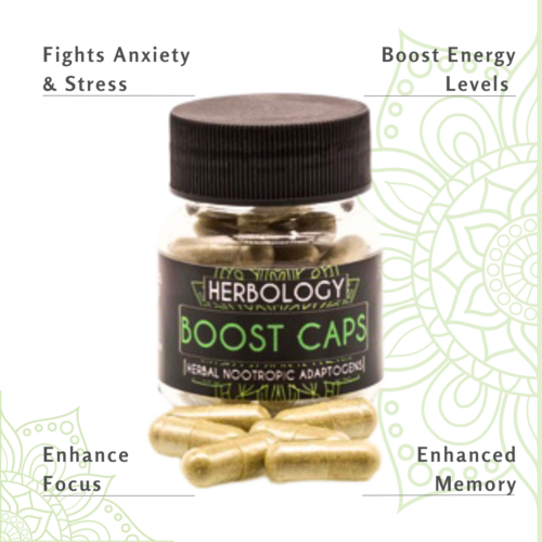 Herbology Boost Caps: Energize Your Mind and Body Naturally