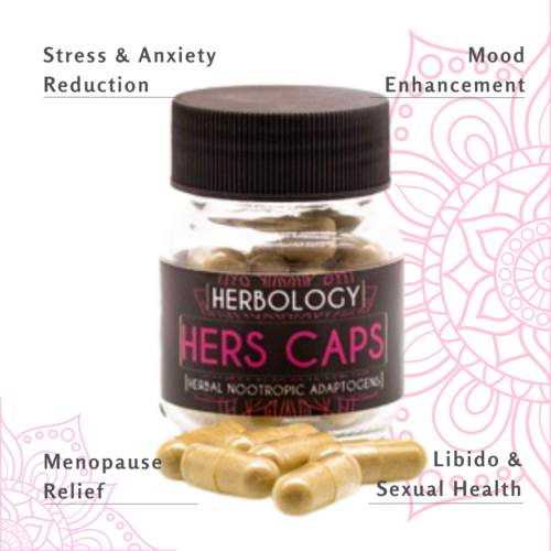 Herbology HERS Caps: Hormonal Balance, Mood Boost, and Stress Relief