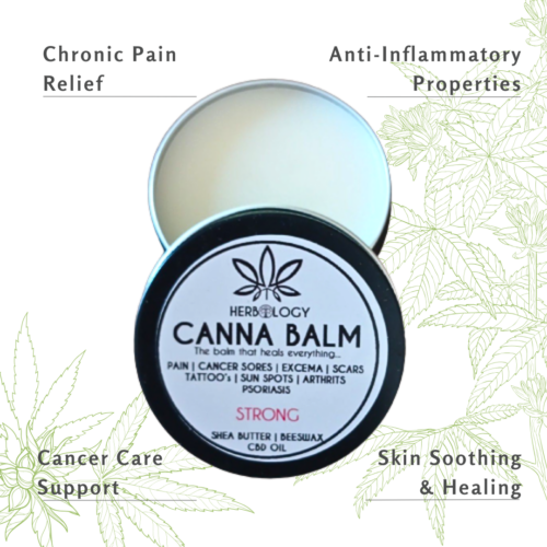 Herbology Canna Balm: Pain & Inflammation Relief
