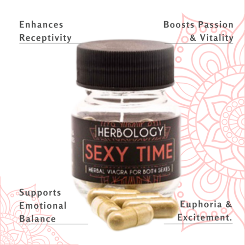Herbology Sexy Time Caps: Deepen Intimacy & Passion Naturally