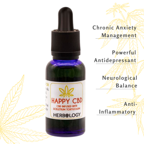 Herbology HAPPY CBD Oil: Holistic Healing for Mind & Body