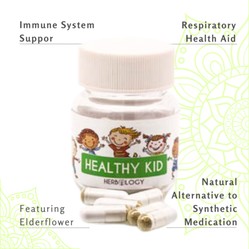 Herbology Healthy Kid Caps: Herbal Immunity Booster for Kids