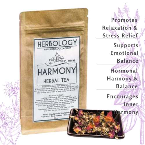 Herbology Harmony Tea Blend: Stress-Relief & Inner Balance