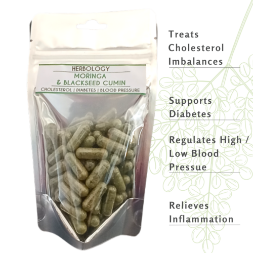Herbology Moringa Blackseed Caps: Ultimate Nutrition and Immune Support
