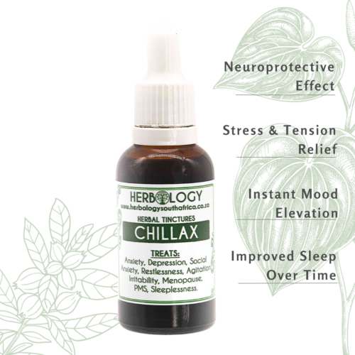 Herbology Chillax Tincture: Fast Relief for Anxiety & Stress