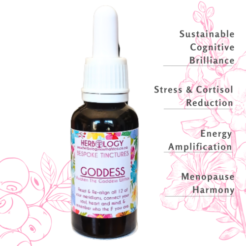 Herbology Goddess Tincture: Unleashing Divine Feminine Power